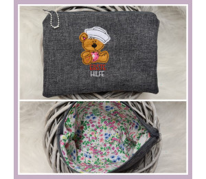 Stickdatei - Aua Bär Doodle